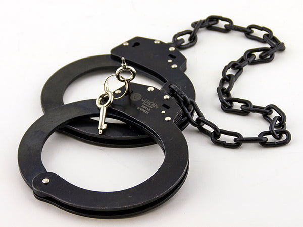 vulcanforce Handcuff Keys - Steel Universal Law Enforcement Hand Cuffs Keys  with Key Ring