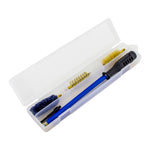 Load image into Gallery viewer, 12GA Plastic Coated Steel Rod,Brush Cleaning Kit with Plastic Box (7pc.)
