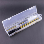 Load image into Gallery viewer, 5,56 mm. Brass Grooved Ramrod Brush Cleaning Kit with Plastic Box (8pc.)

