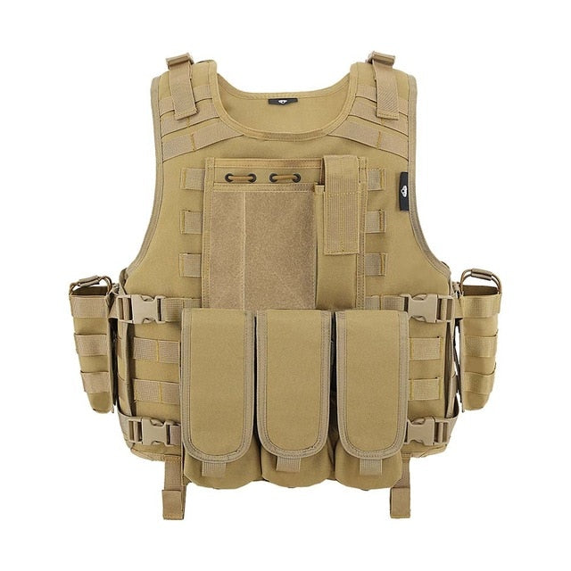 Tactical Vest Plate Carrier Swat Fishing Hunting Paintball Vest Military Army Armor Police Vest
