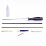Load image into Gallery viewer, 5,56mm. Iron Grooved Ramrod Brush Cleaning Kit with Plastic Box
