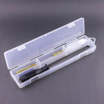 Load image into Gallery viewer, 5,56mm. Iron Grooved Ramrod Brush Cleaning Kit with Plastic Box
